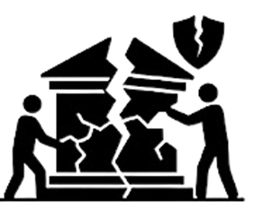 ガバナンスと信頼の崩壊アイコン